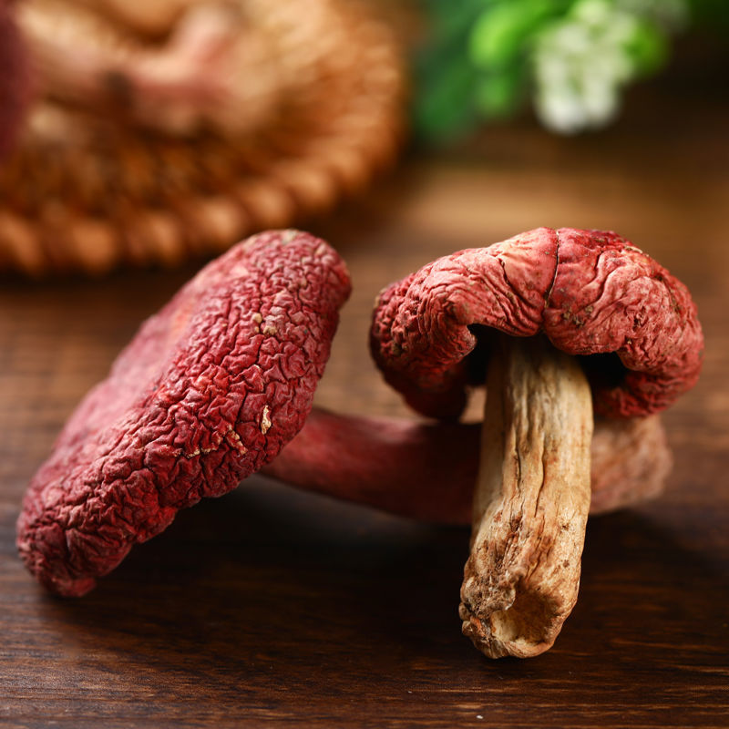 禾澹红菇干货500g云南农家特产大红菇娘干红菇月子菇 250g