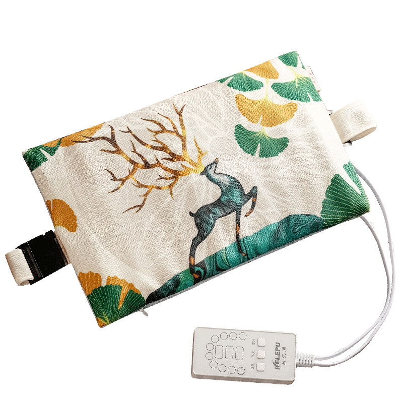 科樂浦海鹽熱敷包鹽袋子電加熱理療袋粗鹽艾灸護(hù)膝保暖護(hù)腰帶肩頸椎鹽包 林深見鹿【便攜款】雙層鹽包