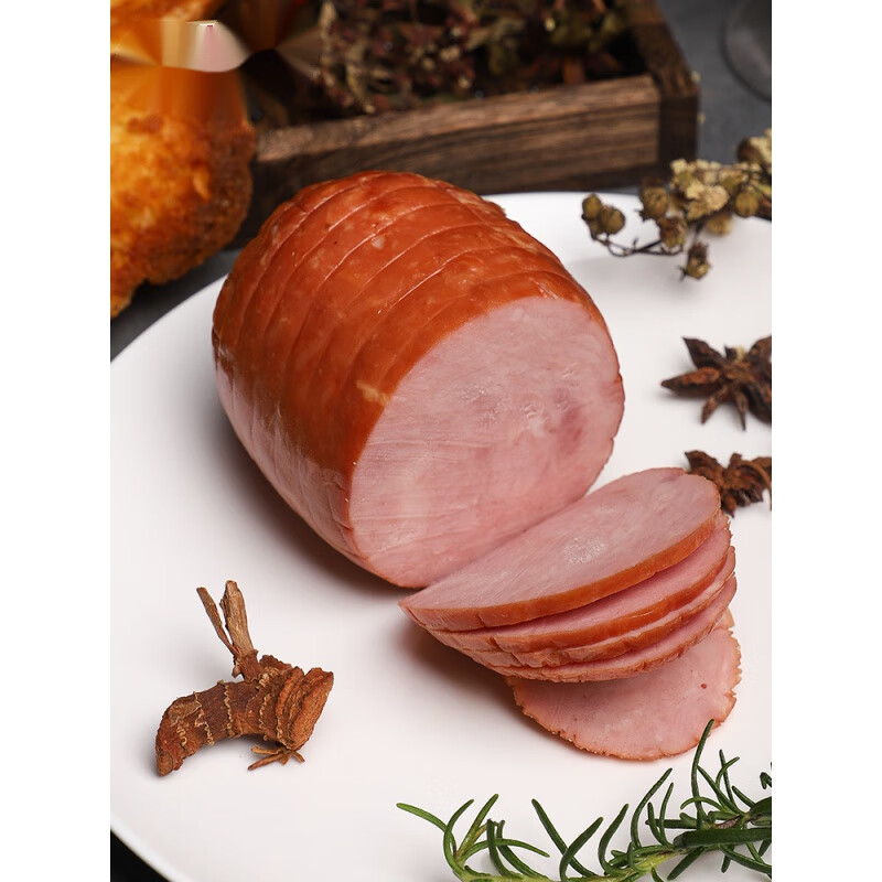 黑森林火腿三明治火腿片青岛老火腿火腿肠纯整腿肉超大火腿 火腿600g