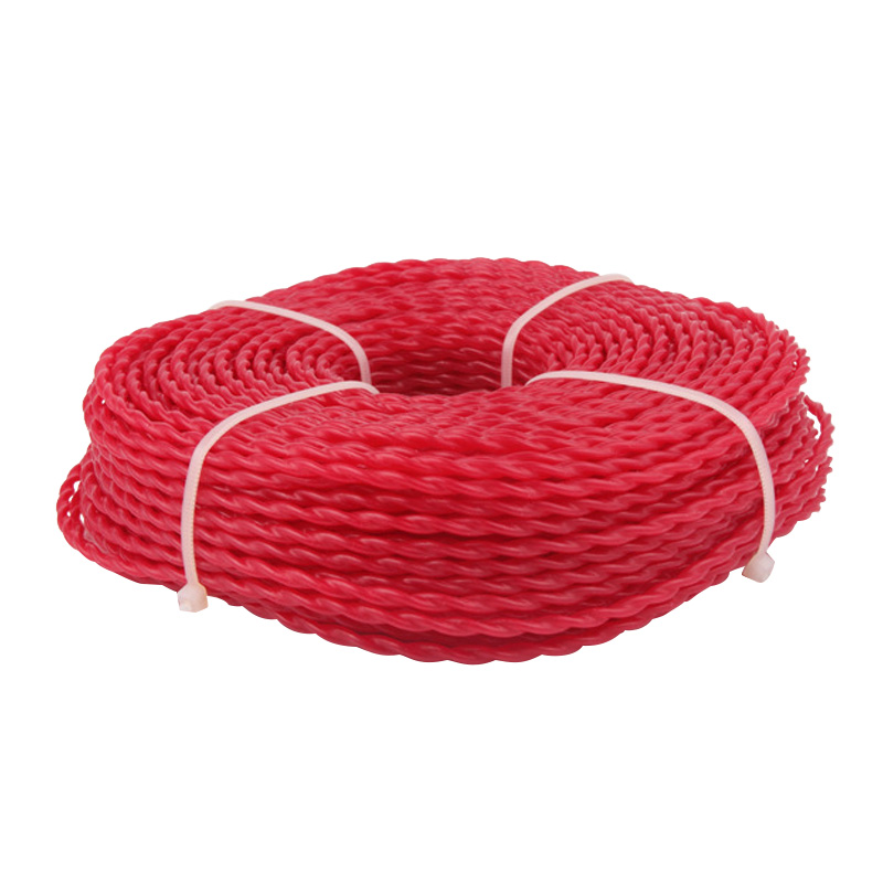 割草机割草线打草绳除草割灌机钢丝麻花锯齿圆形方形尼龙绳配件 禄è