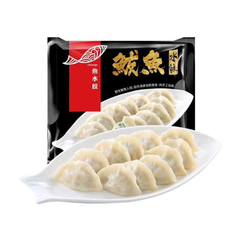十里馋鲅鱼水饺230g尝鲜装手工包制海鲜早餐冷冻速食饺子水饺