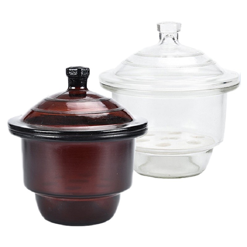 沸耐笙 sy-0922 干燥器烘干保干玻璃化学试验真空硅胶实验室用 350mm