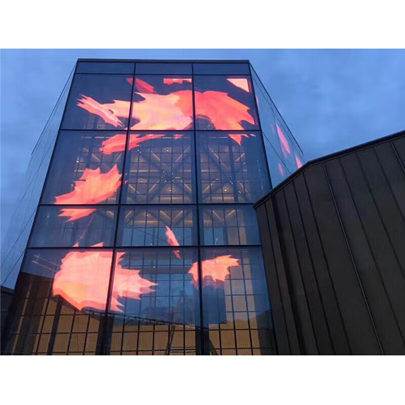 创京懿选led透明屏 led透明屏冰屏室内高清彩led屏商场晶膜屏光电 led