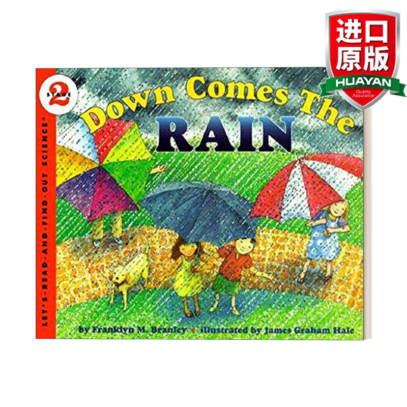 lets read and find out 2 down comes the rain 英文版 进口英语