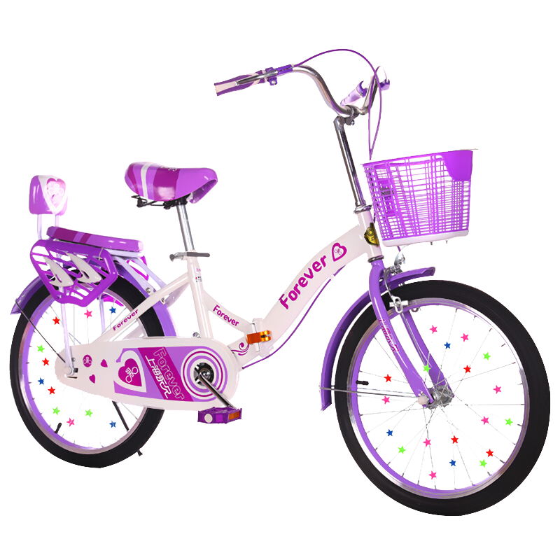 永久童车儿童自行车女童系列的价格走势及产品评测