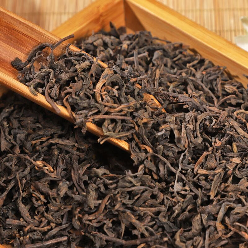 皇茅熟普耳茶熟茶散装普耳茶叶古树宫廷十年金芽普耳茶熟茶叶散装 250