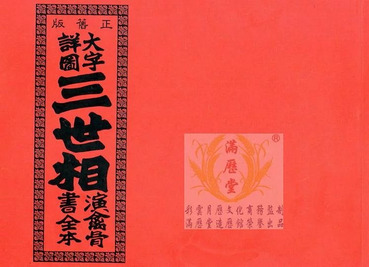 六王掌诀图文版详图大字三世相书全本古本大字三世相法演禽骨 相法演