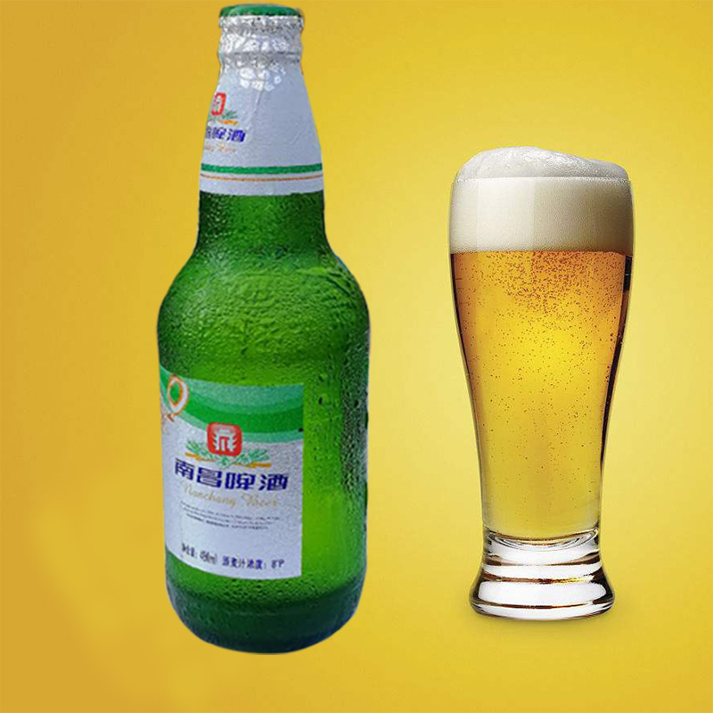 南昌八度啤酒 江西特产啤酒江西南昌啤酒老8度 460ml*12瓶