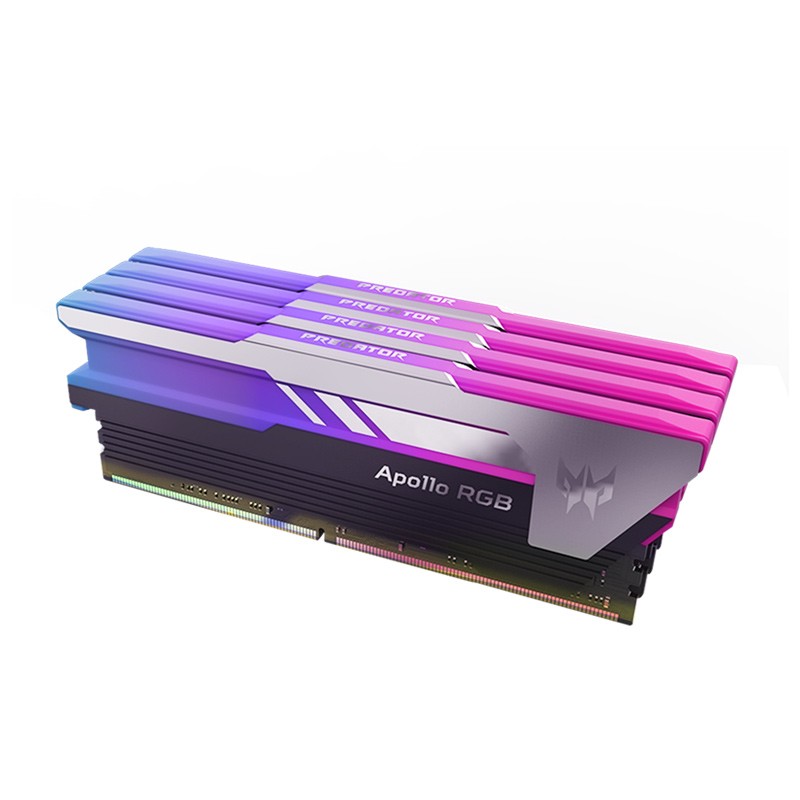 宏碁掠夺者（PREDATOR）16GB(8G×2)套装 DDR4 3600频率 台式机内存条 Apollo 星际迷幻系列（C16）B-die颗粒