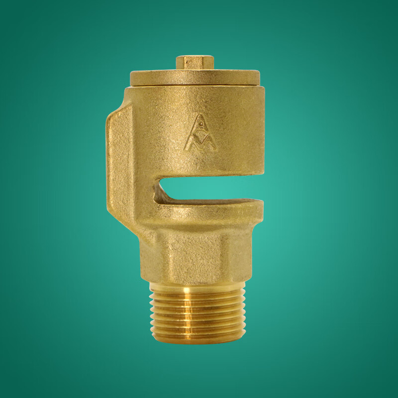 真空破坏器加厚外丝吸气阀防负压阀门防真空 dn15=1/2=4分自动吸气阀