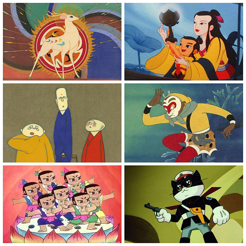 xayvg国产老动画片u盘视频经典怀旧上美动画片阿凡提黑猫警长葫芦兄弟