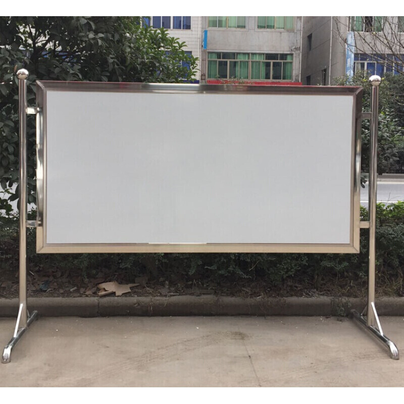 宣传栏定制不锈钢可移动告示牌公司单位烤漆公告栏广告牌宣传栏告示栏