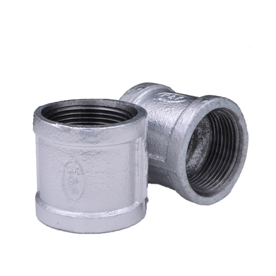 樱姬玛钢件铸钢玛钢件 丝扣外接直接内丝直接 管箍 直接 如图