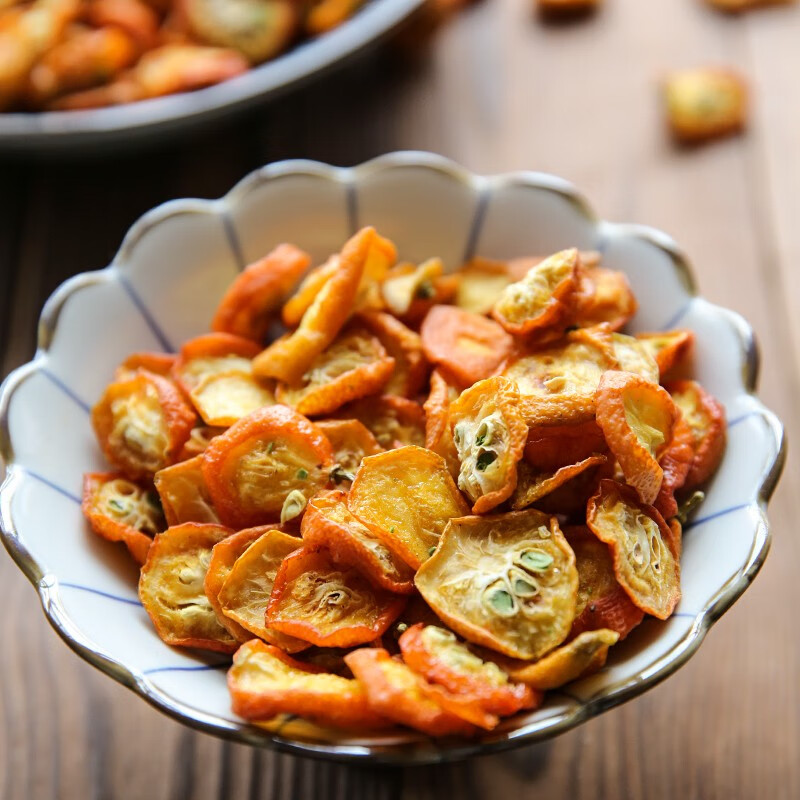 贝棋禾金桔干泡水小金桔干蜜饯橘子金橘干桔子干金桔片 140g不加糖