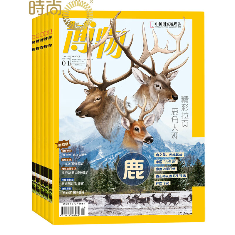 博物杂志 2024年1-12月起全年订阅共12期中国国家地理青少年版6-12岁中小学生课外阅读科普百科全书期刊 博物君张辰亮 【季度订阅】2024年1月-3月
