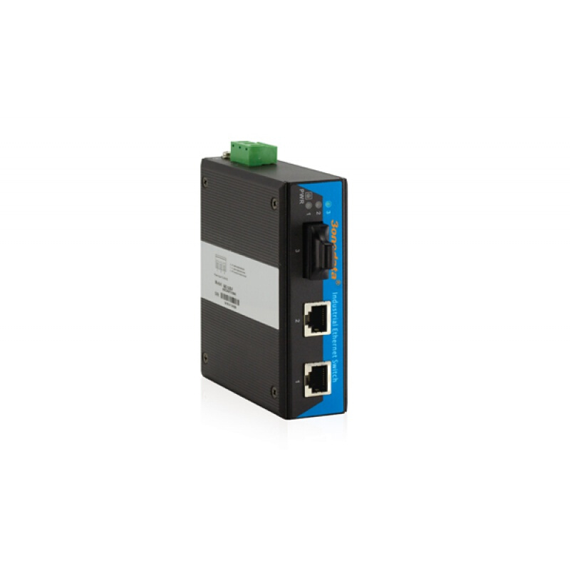 三旺imc102b  百兆 1 光2 电工业级光纤收发器