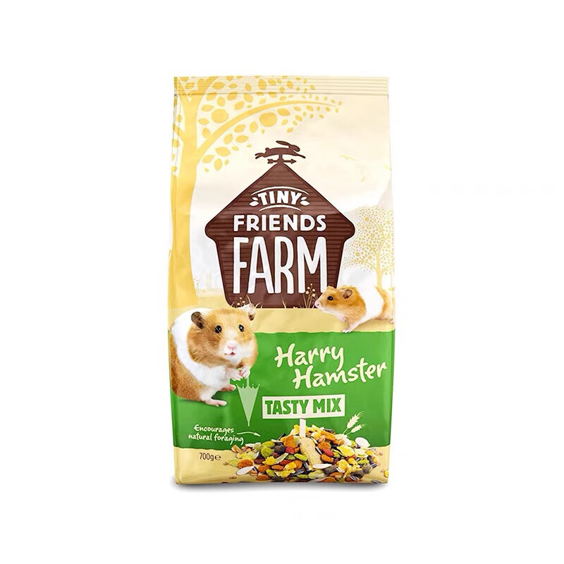 贝意品英国supremeharry熊粮无糖仓鼠粮金丝熊主粮整包 整包700克