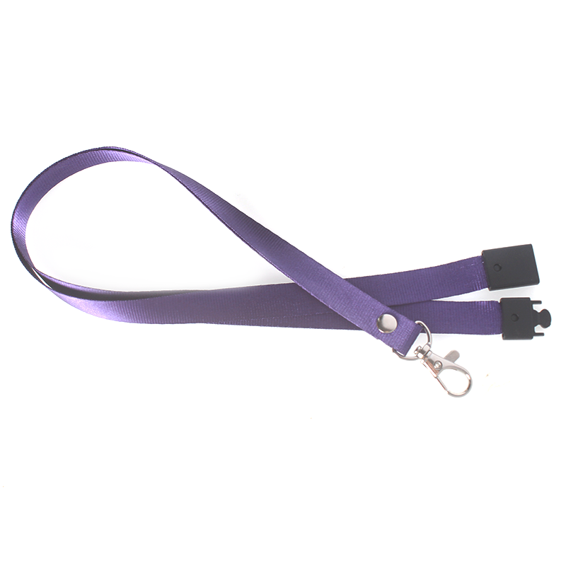 合式美（HESME） 挂绳印字定制费 定做胸卡绳吊绳带子印刷LOGO 排版效图确认 紫色