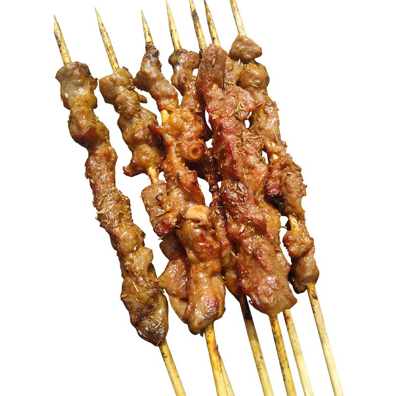 艾克拜尔牛羊肉串 调理15g/100串 羊肉串烧烤食材 羊肉串15g*50串+牛肉串15g*50串
