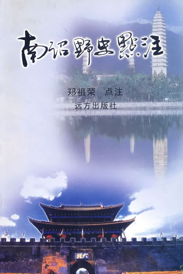 南诏野史点注 郑祖荣 著【正版书】