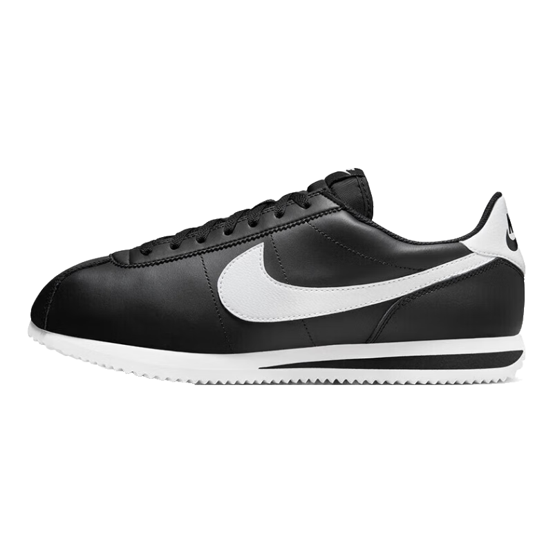耐克NIKE休闲鞋男子板鞋阿甘鞋CORTEZ运动鞋DM4044-001黑白42.5