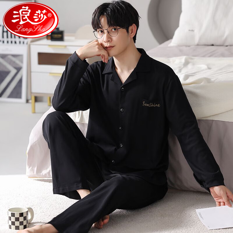 ���ڲ�������ɯ��ɯ˯�����ﶬ������2024��������ϵ��ӡ����ʿ�Ҿӷ���װ ��̿�� 185/3XL��