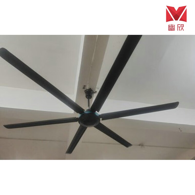 日彩吊扇家用2米超大吊扇大风力工业扇80寸工厂健身馆畜牧全铜线吸顶