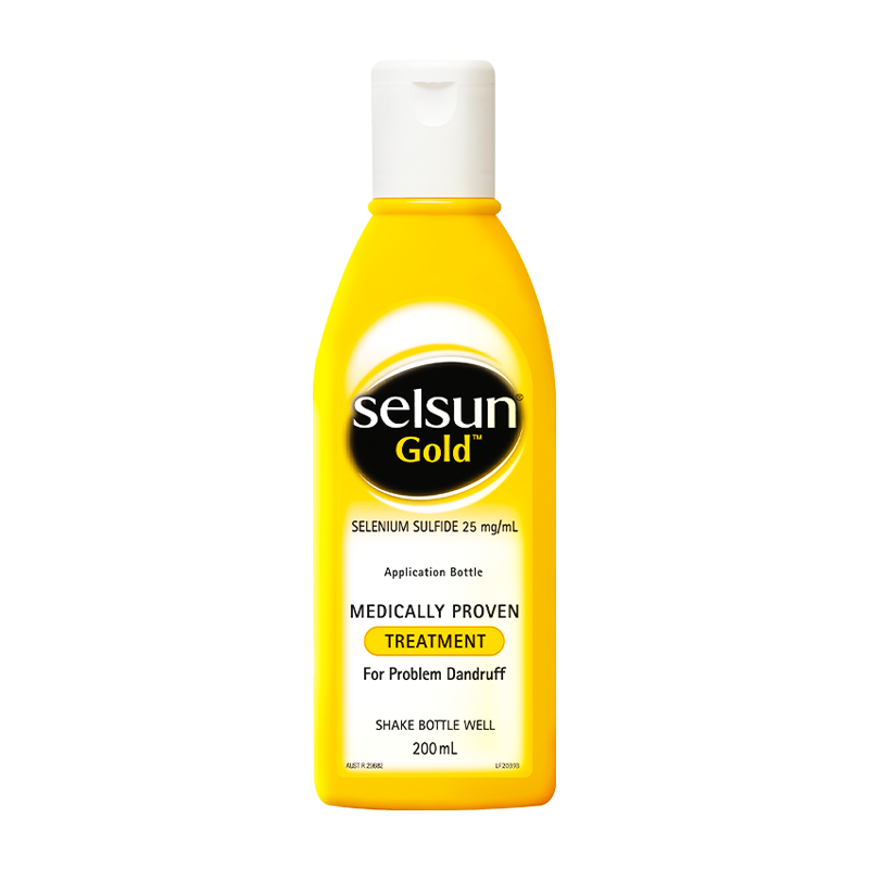 【京喜】SELSUN Gold  2.5%硫化硒无硅油强效去屑止痒洗发水男女洗头膏 200ML
