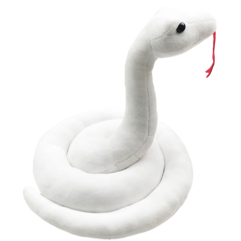 假蛇玩具仿真公仔可爱毛绒蟒蛇创意儿童女孩布娃娃玩偶生肖宠物道具