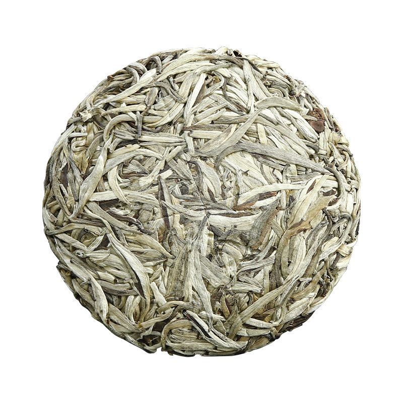 皇茅福鼎福建福建白茶白毫银针茶饼茶叶 一饼装 100g