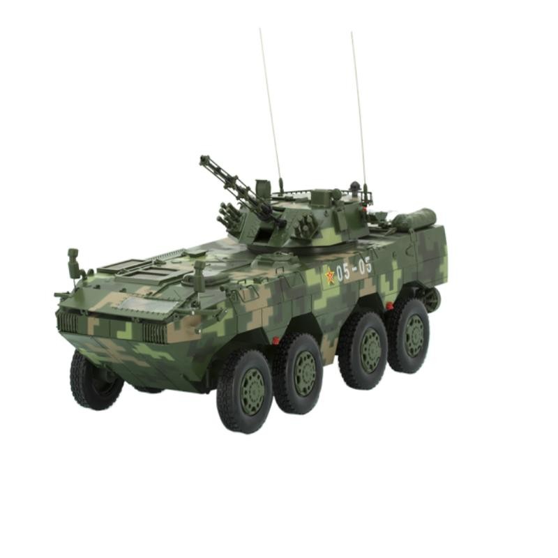 军缨 模型 09式8x8轮式步战车模型 雪豹突击车轮式装甲车模型1:22
