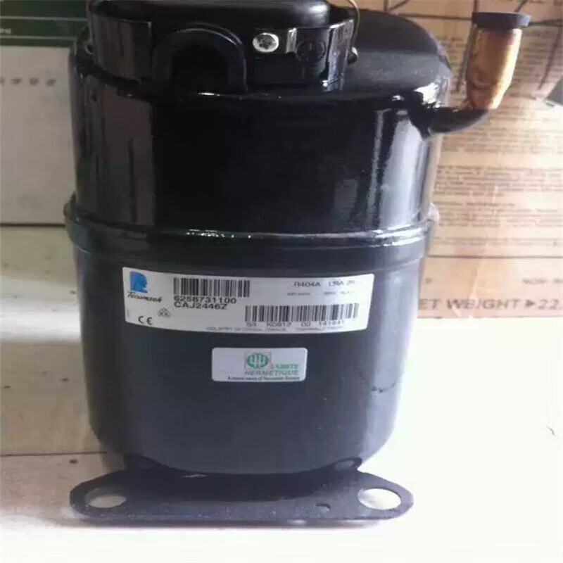 逐月caj2446z caj2464z 进口泰康低温冷柜专用压缩机r22 caj2446z焊口