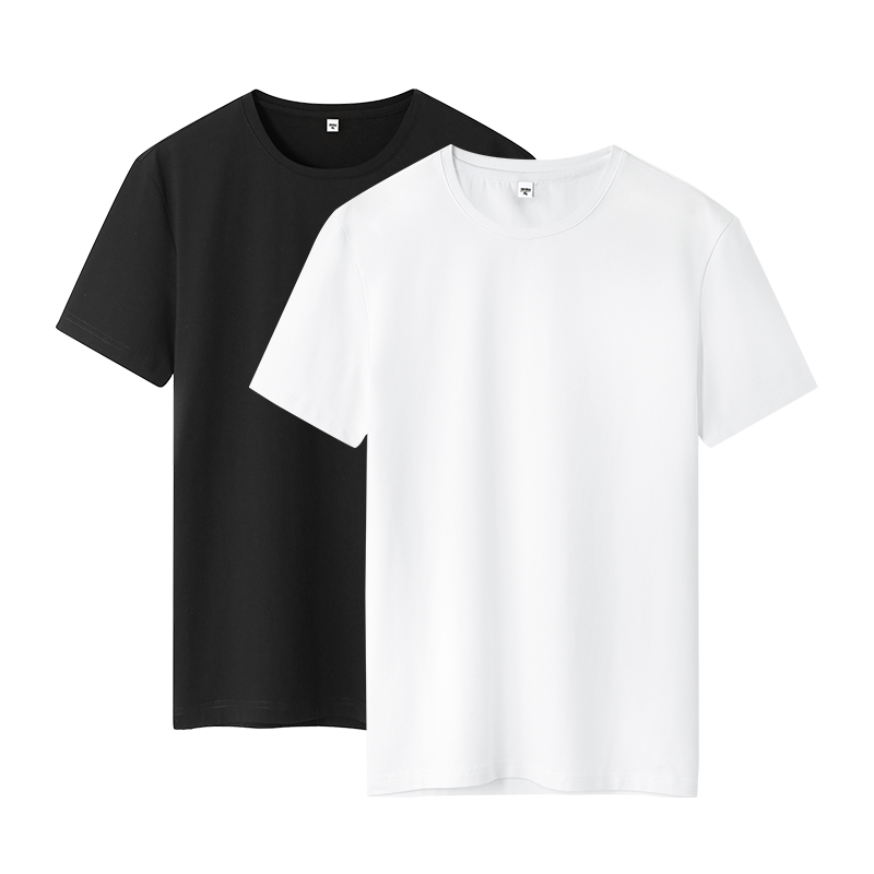 罗蒙两件装男士纯棉短袖T恤-价格走势、品质与时尚