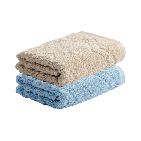 无印良品毛巾纯棉洗脸巾洗澡家用长绒棉珊瑚绒柔软亲肤吸水速干成人面巾 100%新疆棉【蓝色+灰色】 2条