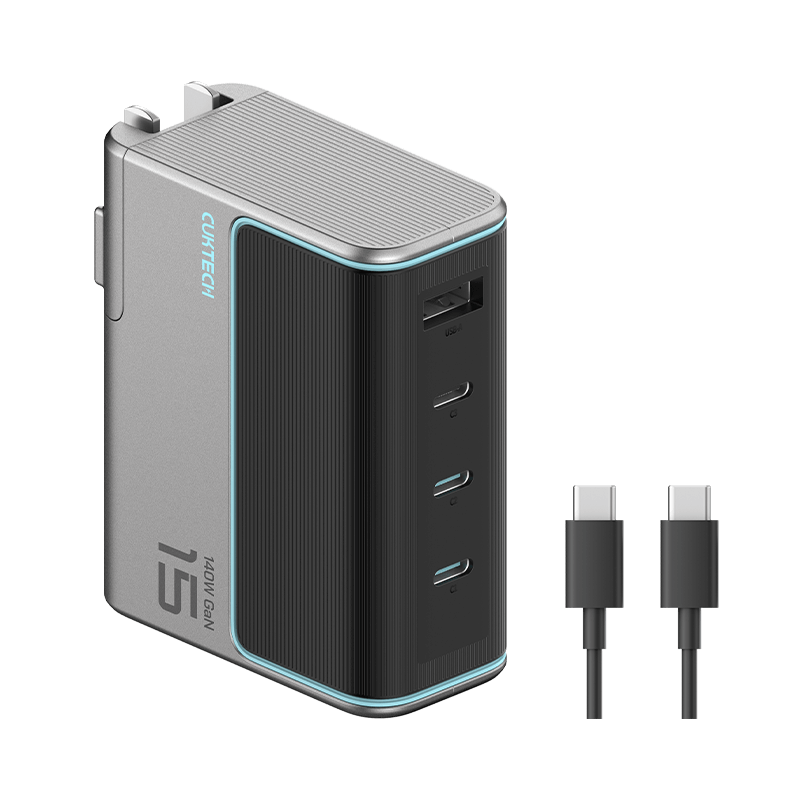 CUKTECH/��̬�� 15��GaN�������ܳ� 140W ����� ��ɫ 179Ԫ