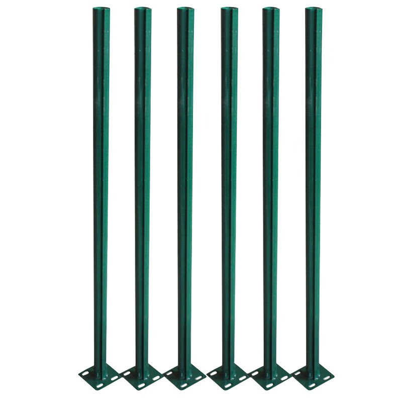 聚远 juyuan 荷兰网防护网栏杆立杆立柱支撑杆 加厚款地盘柱2.