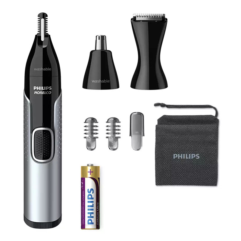 飞利浦 (PHILIPS) NT5600 电动鼻毛修剪器 鼻毛器 修眉器 耳毛修剪器  双面切剃