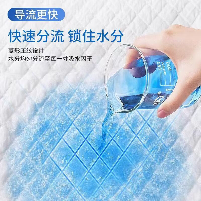 嘉添嘉福成人护理垫80X90加大加厚老人尿不湿隔尿床垫 老年人30片高端护垫
