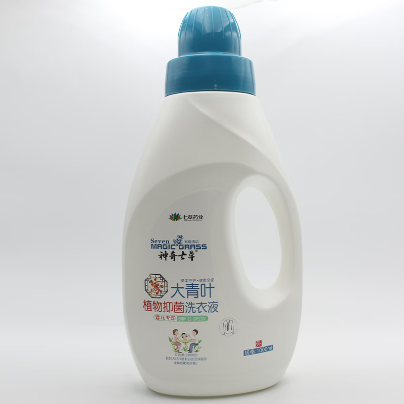 神奇七草消毒液1l神奇七草大青叶洗衣消毒液宝宝衣物专用洗衣液温和