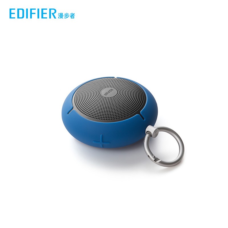 漫步者（EDIFIER） 漫步者 M100蓝牙音箱无线迷你小音响户外随身防水播放器便携插卡音箱 蓝色（含数据线） 赠零钱收纳包