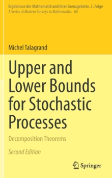 预订 随机过程的上下界 Upper and Lower Bounds for Stochastic Processes : Decomposition Theorems 9783030825942