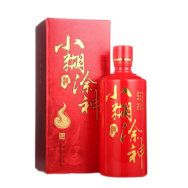 plus会员:小糊涂神 (精气神)白酒浓香型52度 500ml*6瓶(整箱装)