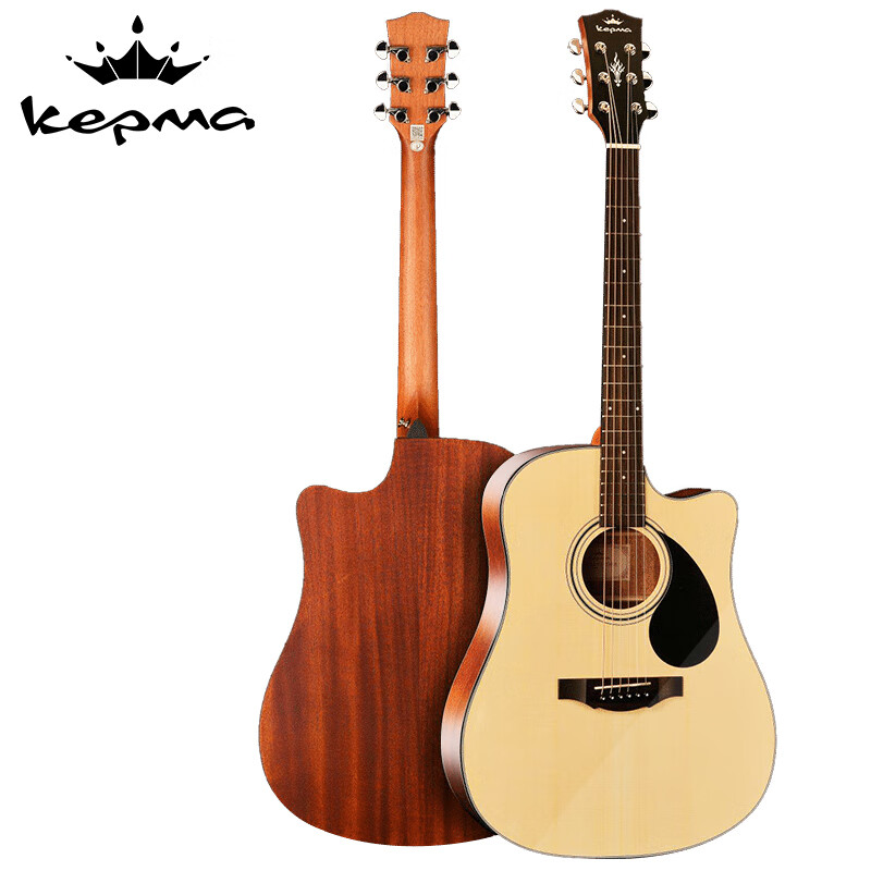 kepma卡马EDCNM升级款民谣吉他初学者入门吉它 原木色41英寸高性价比高么？