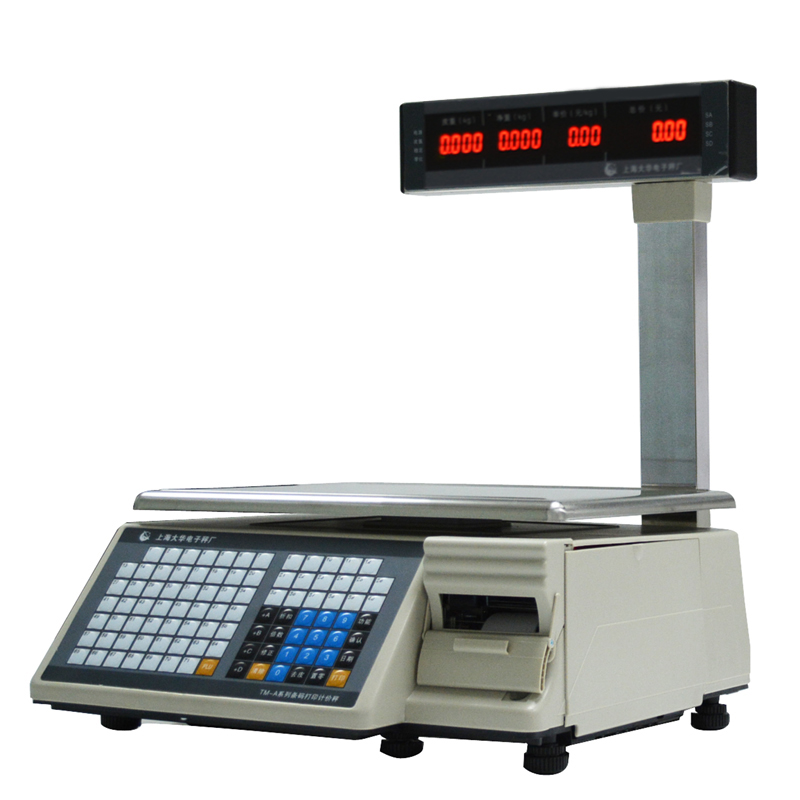 志美 大华电子秤条码称tm-ab称重超市果蔬水果店使用 15kg(称重≤15