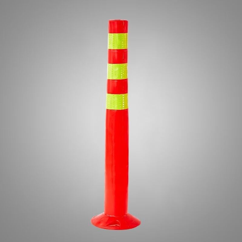 道路警示柱停车柱隔离桩物业小区挡车器防撞柱钢管反光立柱停车桩 (70