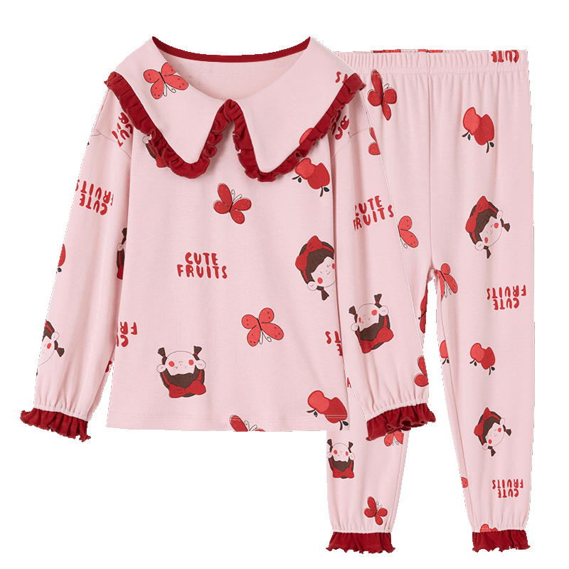 ���Ϲ� Ůͯ˯����װ ���޴��ﳤ�������� �д�ͯŮ�� ��ɫ 110 67.05Ԫ(����ȯ)