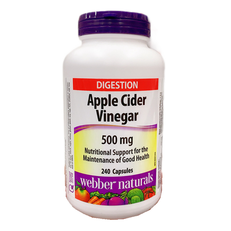 加拿大webber naturals伟博苹果醋苹果酸复合铬 控制血糖体重 500mg