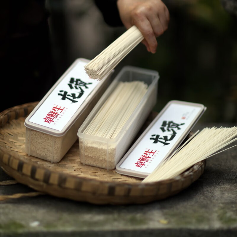 俏滋郎四川龙须面传统工艺银丝挂面古蔺零钠手工挂面特细圆干面极细 2