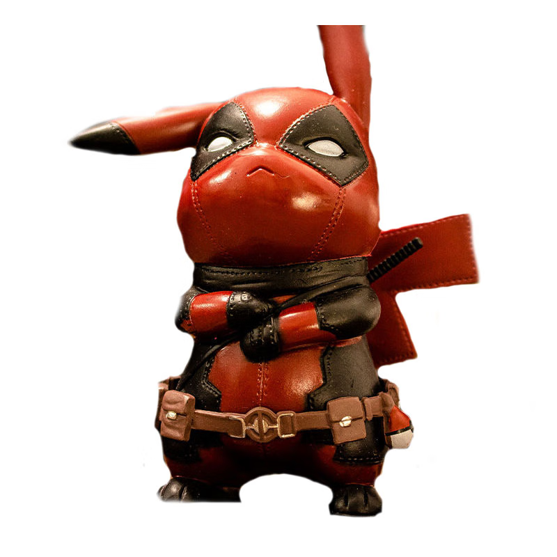 致仕(zisiz)桌搭好物小公仔死侍皮卡丘摆件宠物小精灵cos公仔小贱贱