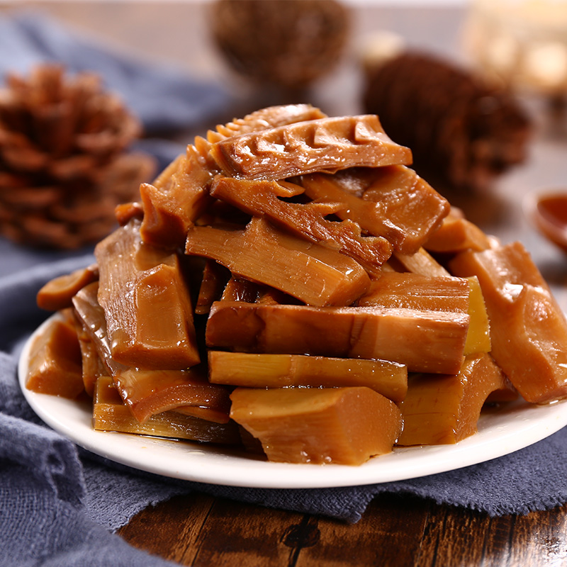 油焖笋罐头397g*3罐酱油烤笋红烧笋罐头浙江宁波特产竹笋下饭小菜